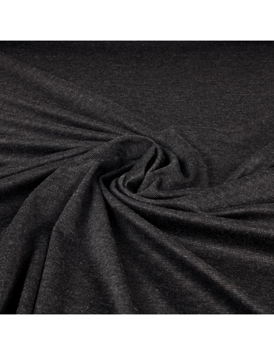Tissu jersey milano uni anthracite