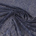 Tissu résille bleu marine Tissu résille bleu marine