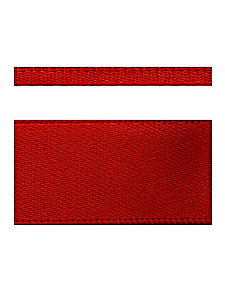 Ruban satin double face 3 mm rouge Ruban satin double face 3 mm rouge