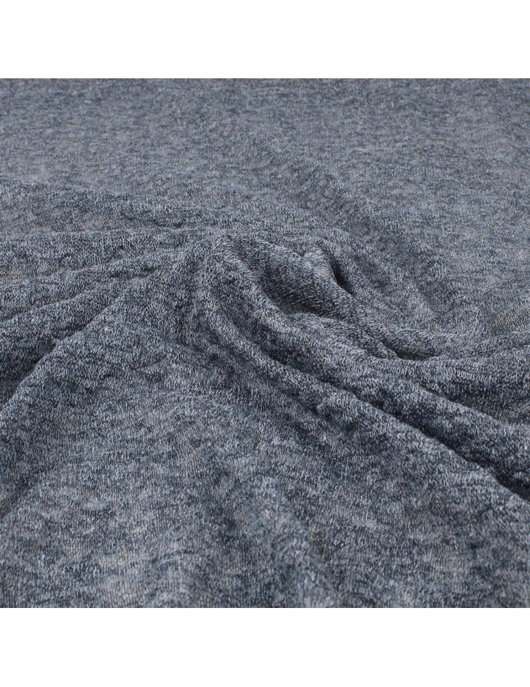 Tissu jersey bleu Tissu jersey bleu