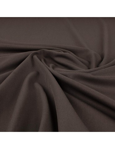 Toile unie d'habillement marron