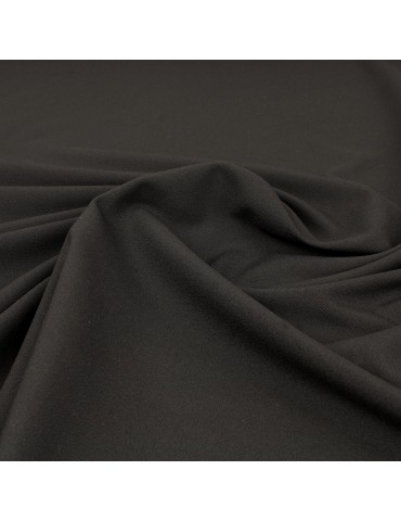 Tissu aspect laine noir