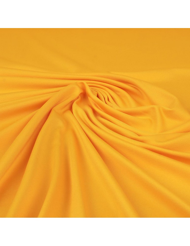 Tissu jersey uni jaune Tissu jersey uni jaune