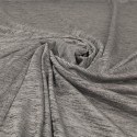 Tissu jersey foil gris chiné