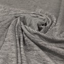 Tissu jersey foil gris chiné