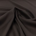 Tissu laine uni chocolat Tissu laine uni chocolat