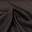 Tissu laine uni chocolat Tissu laine uni chocolat