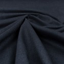 Tissu aspect laine bleu jean