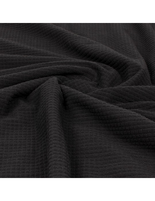 Coupon habillement polyester noir 300 x 150 cm