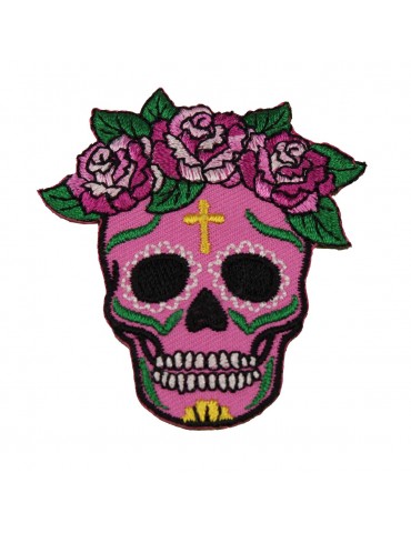 Ecusson thermocollant fête des morts