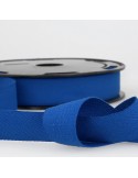 Serge coton 25 mm bleu Serge coton 25 mm bleu