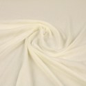 Tissu crêpe uni écru Tissu crêpe uni écru