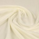 Tissu crêpe uni écru Tissu crêpe uni écru