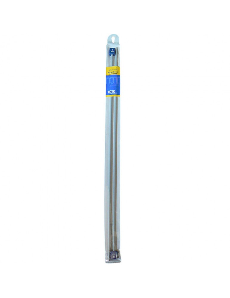 Aiguilles à tricoter 40cm ø4mm Aiguilles à tricoter 40cm ø4mm
