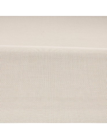 Toile grille siège extérieur blanc
