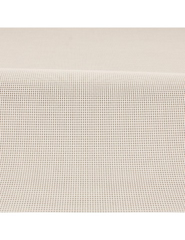 Toile grille siège extérieur blanc