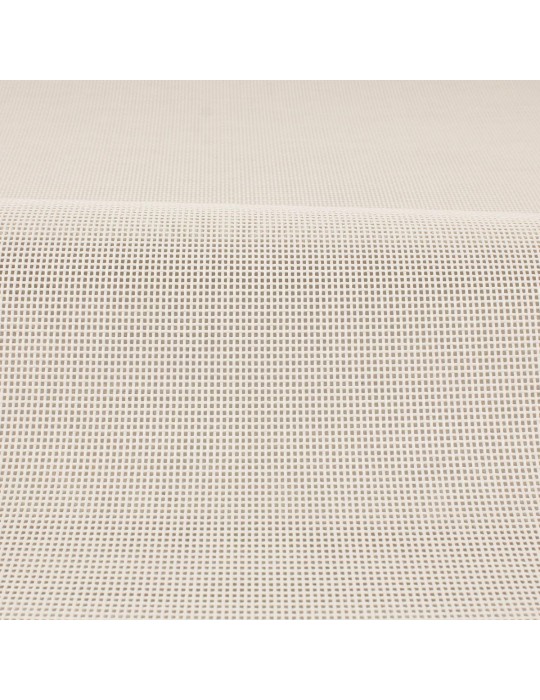 Toile grille siège extérieur blanc