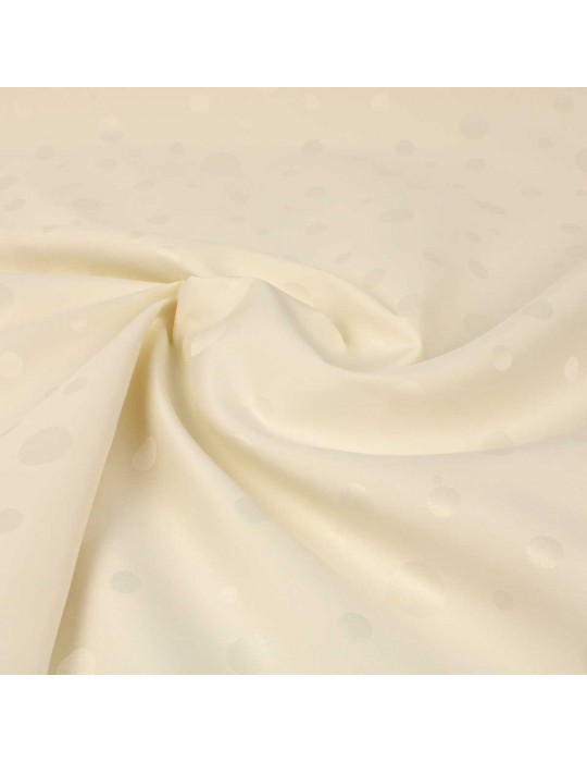 Tissu ameublement antitaches grande largeur beige