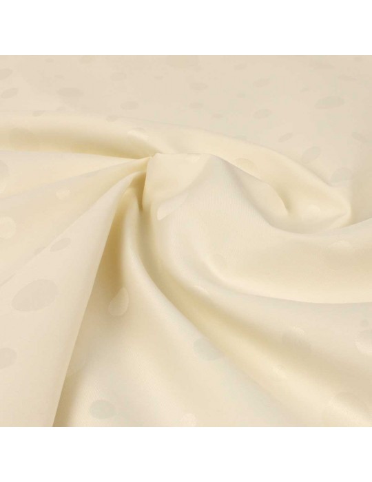 Tissu ameublement antitaches grande largeur beige