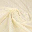 Tissu coton/polyester ivoire