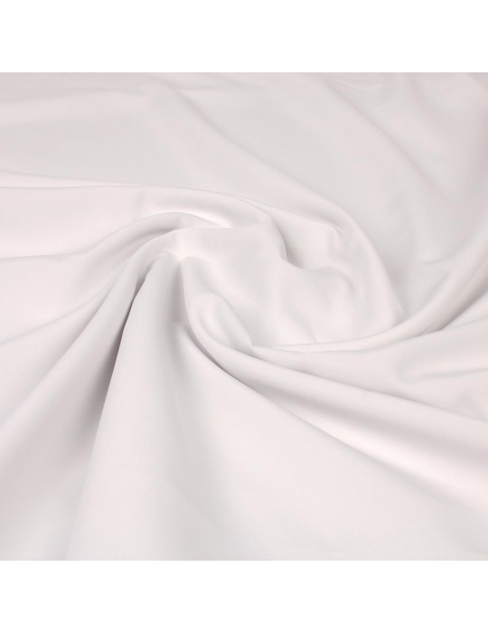 Coupon habillement polyester blanc 300 x 170 cm