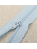 Fermeture fine polyester 35 cm bleu Fermeture fine polyester 35 cm bleu