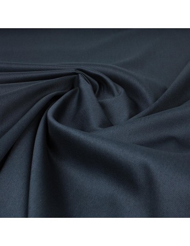 Toile d'habillement unie bleu navy