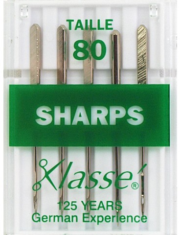 Aiguilles machine sharps 80/12 A6135.80