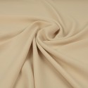 Tissu crêpe uni crème Tissu crêpe uni crème