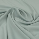 Tissu crêpe uni bleu