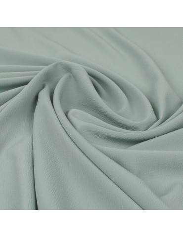 Tissu crêpe uni bleu