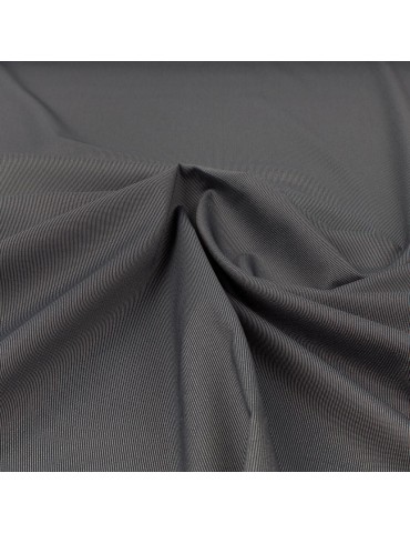 Toile d'habillement polyester/viscose anthracite
