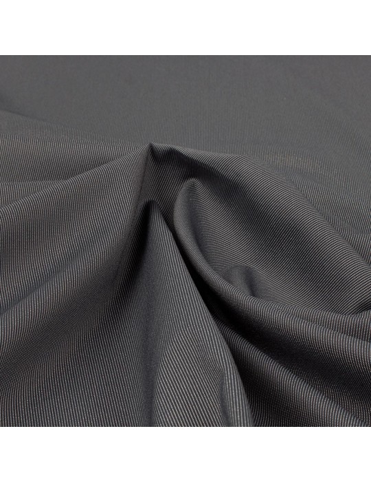Toile d'habillement polyester/viscose anthracite