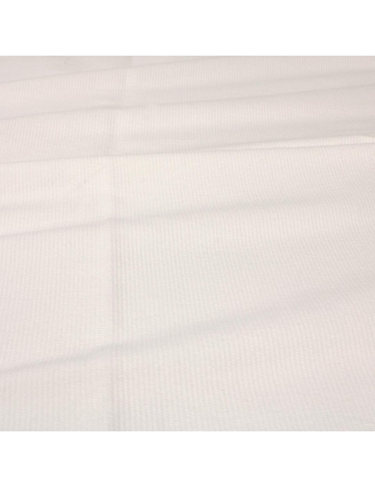 Coupon patchwork coton uni blanc 50 x 150 cm