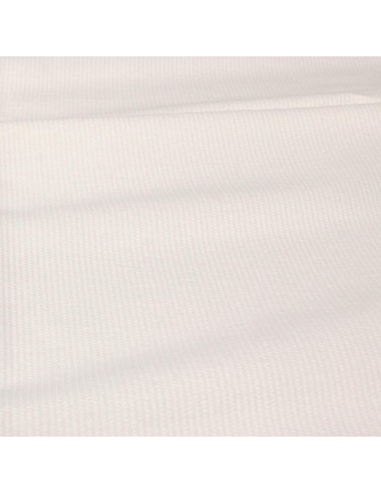 Coupon patchwork coton uni blanc 50 x 150 cm