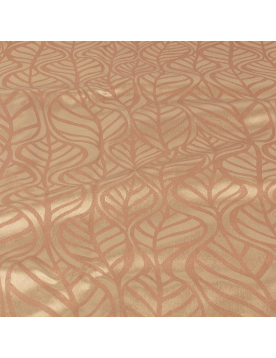 Coupon ameublement satin marron 300 x 150 cm