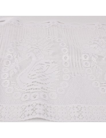 Rideau brise bise cygne 30 cm