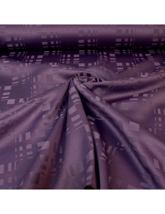 Tissu nappe 100 % polyester anti-taches 180 cm violet