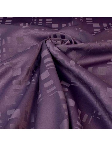 Tissu nappe 100 % polyester anti-taches 180 cm violet