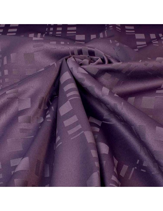 Tissu nappe 100 % polyester anti-taches 180 cm violet