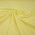 Tissu voile coton/polyester jaune clair Tissu voile coton/polyester jaune clair