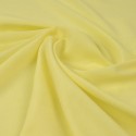 Tissu voile coton/polyester jaune clair Tissu voile coton/polyester jaune clair