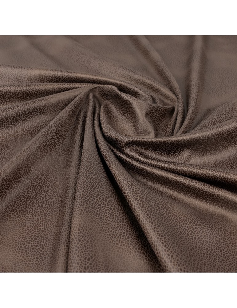 Tissu suédine marron Tissu suédine marron