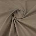 Tissu coton uni taupe