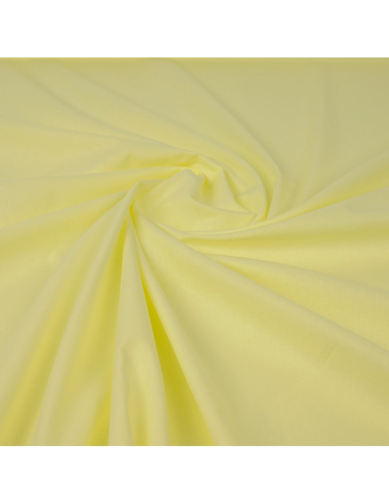 Toile à drap unie grande largeur jaune Toile à drap unie grande largeur jaune