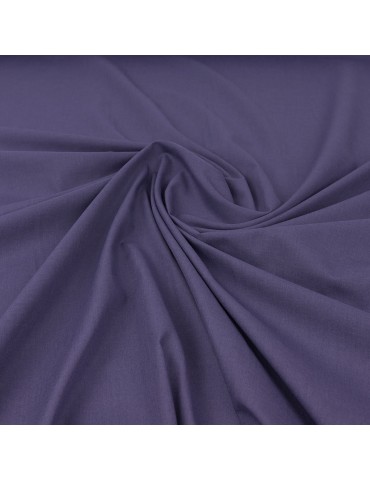 Tissu voile coton/polyester violet