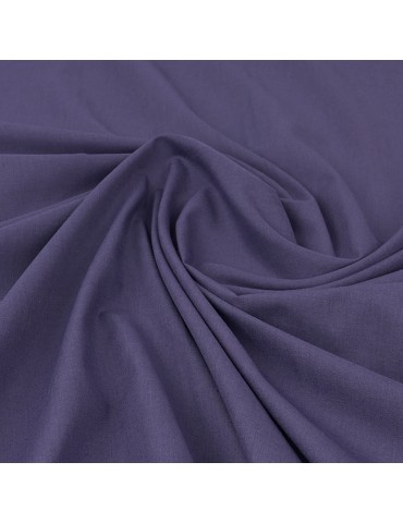 Tissu voile coton/polyester violet