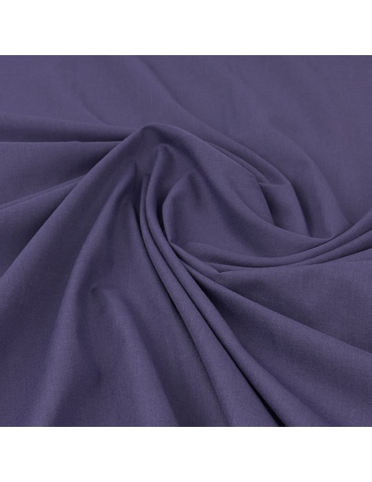 Tissu voile coton/polyester violet