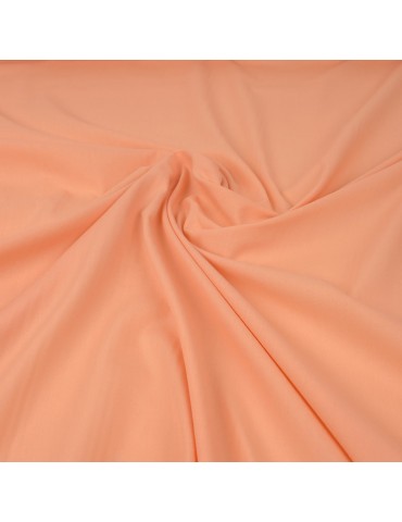 Tissu voile coton/polyester melon