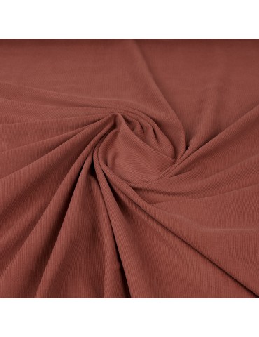 Tissu velours côtelé milleraies vieux rose